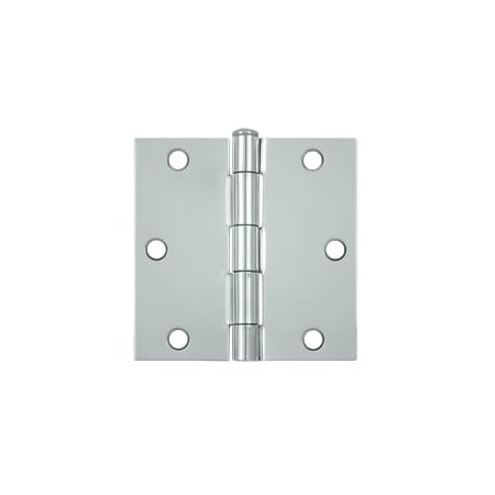 Deltana S35U26-R Square Hinges Polished Chrome, 10PK S35U26-R-XCP10